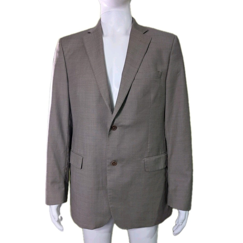 Ermenegildo Zegna Saks Fifth Avenue Blazer Men's 42 Slim Fit Wool Italy